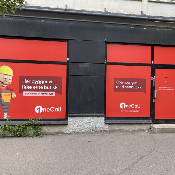 Print på Easydog, Try Rekklamebyrå for OneCall