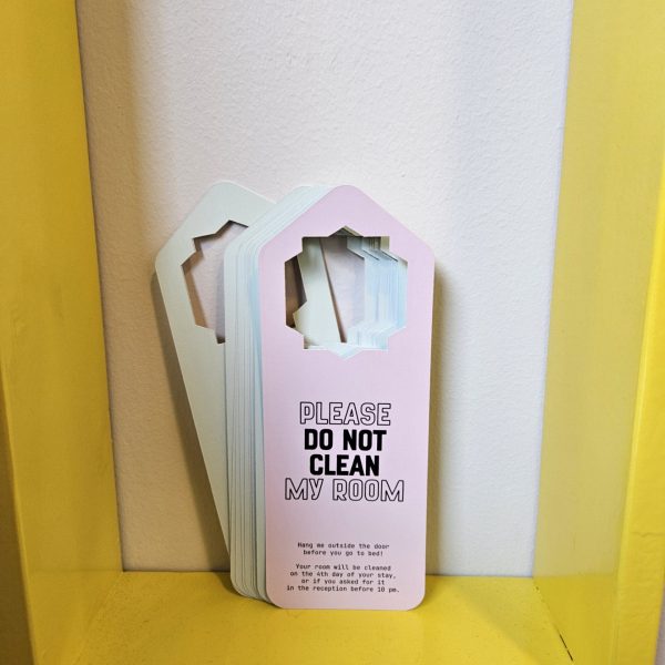 Hangtag for Hobo hotell