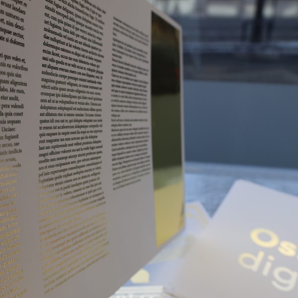 Gullfolie på diplom